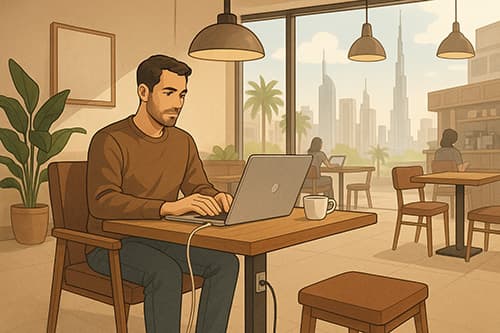 Dubai's Best Laptop-Friendly Cafes