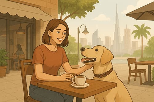 Dubai's Top Pet-Friendly Coffee Shops